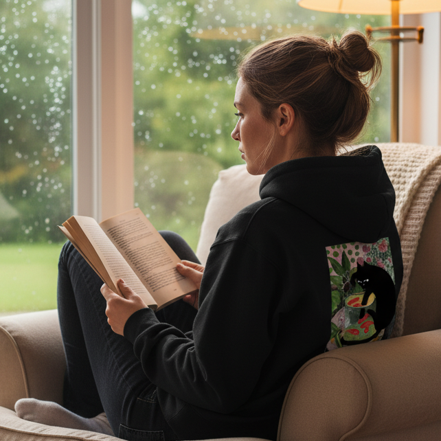 I do it myself Hoodie BackPrint