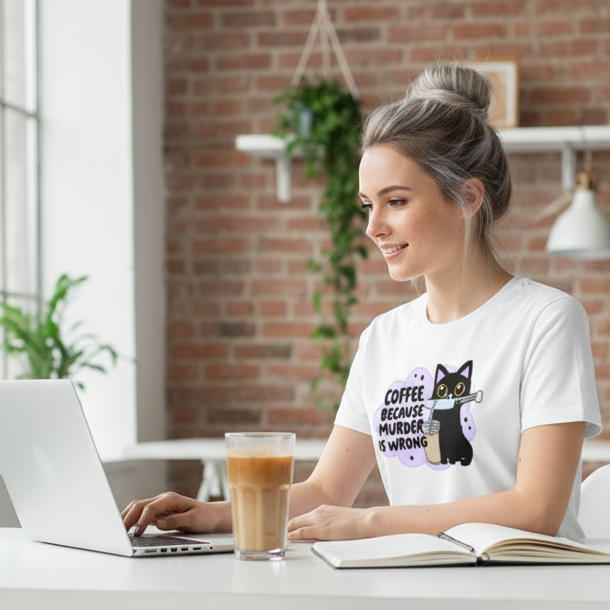 Coffee Cat T-Shirt