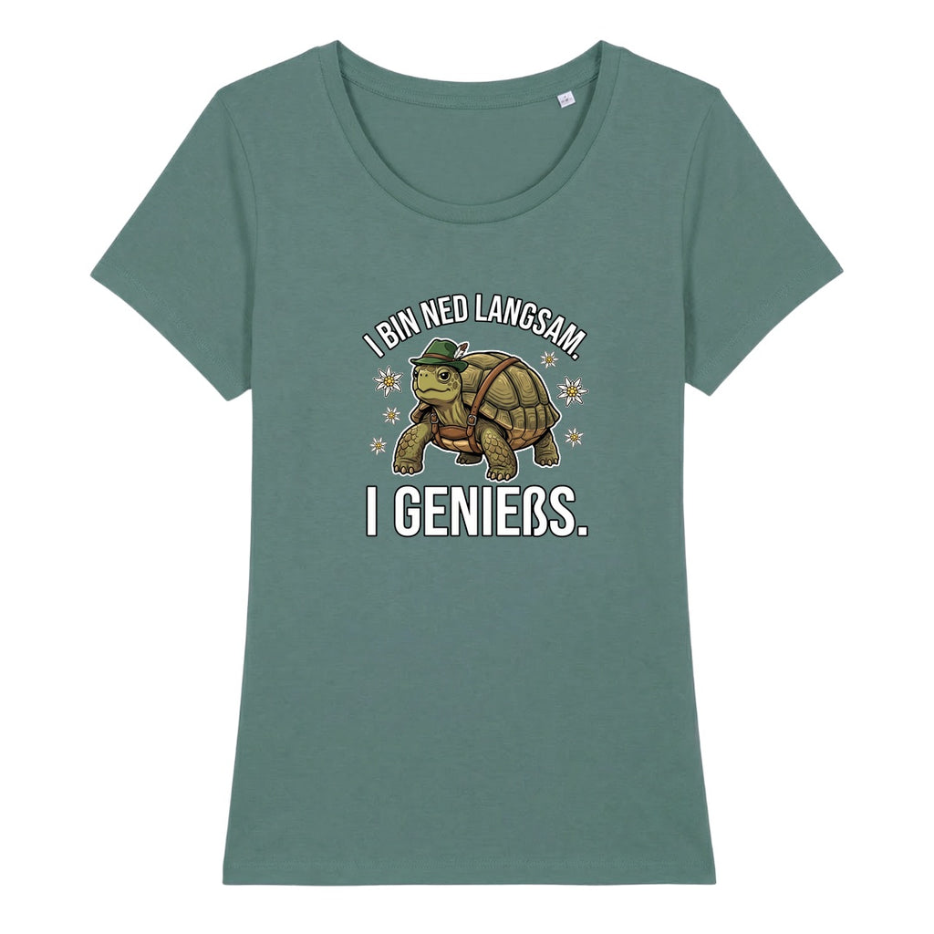 I bin ned langsam Wiesn Damen T-Shirt in Green Bay
