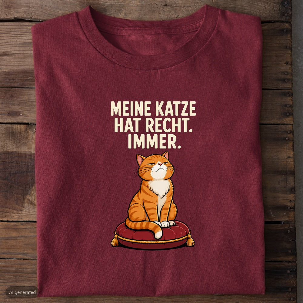 Burgunder – Unisex T-Shirt