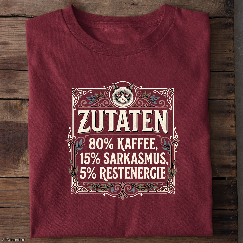 Burgunder – Unisex T-Shirt
