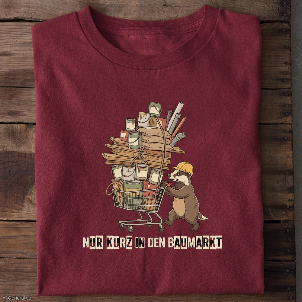 Burgunder – Unisex T-Shirt