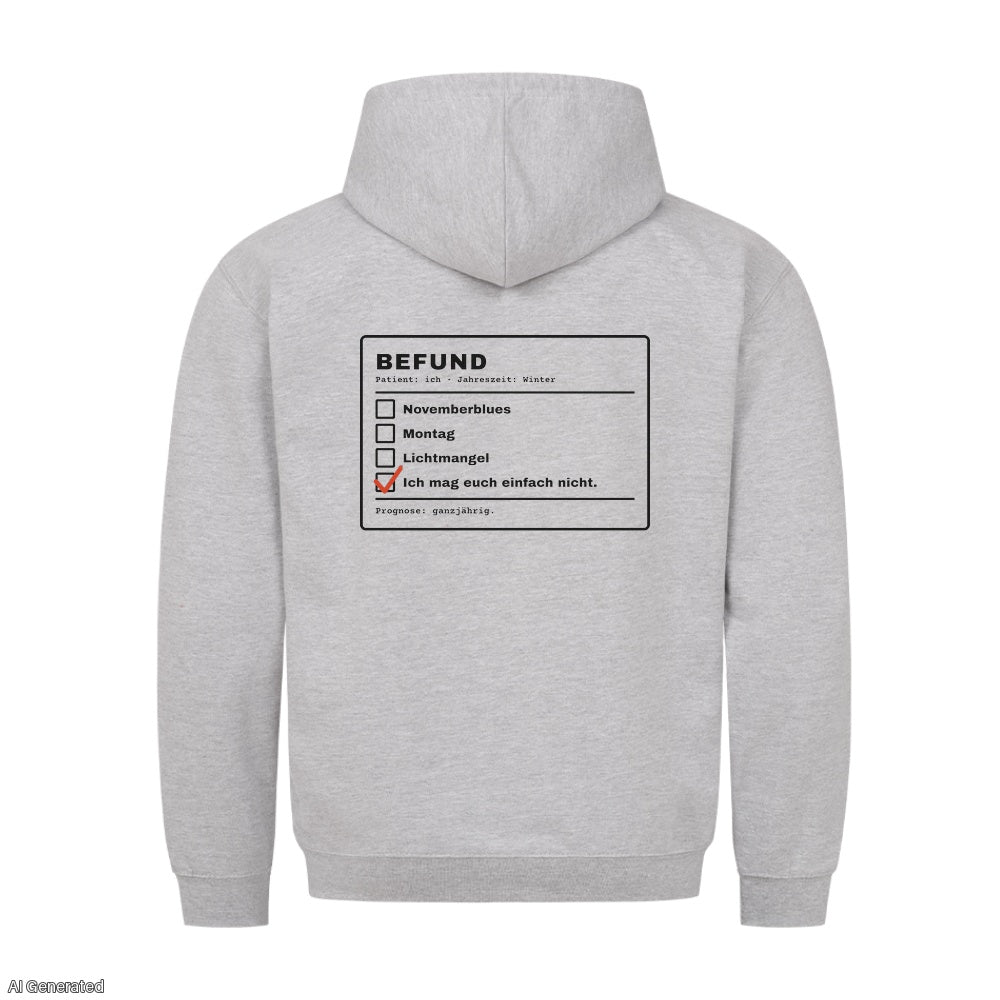 Grau – Unisex Hoodie