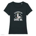 Schunkeln ohne mi Wiesn Damen T-Shirt in Schwarz