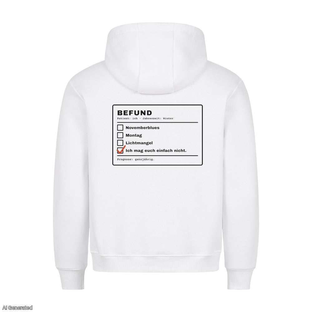 Weiß – Unisex Hoodie