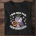 I bin ned fad Wiesn T-Shirt in Schwarz