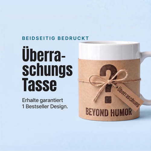 Überraschungs Tasse