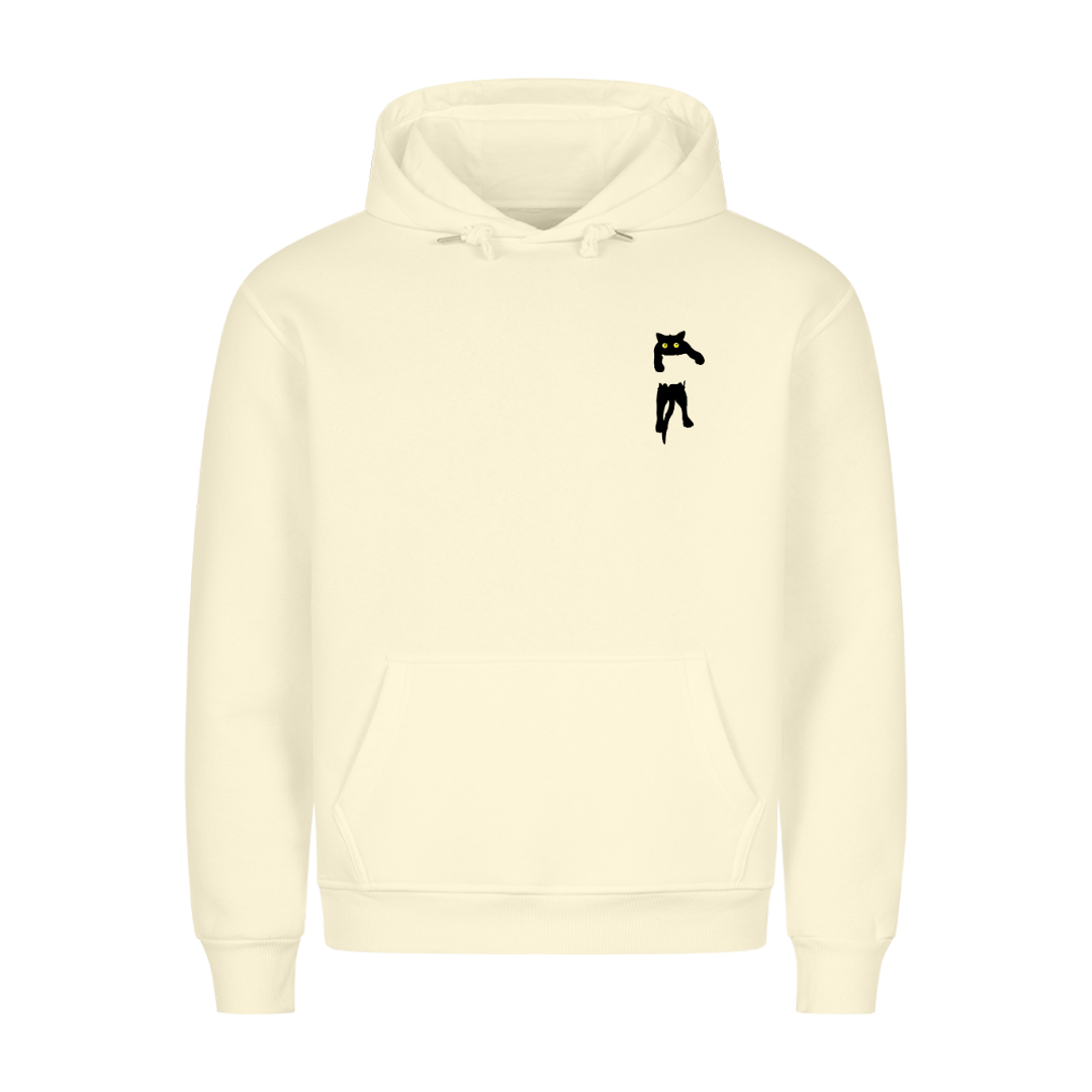 Hängende Katze Hoodie
