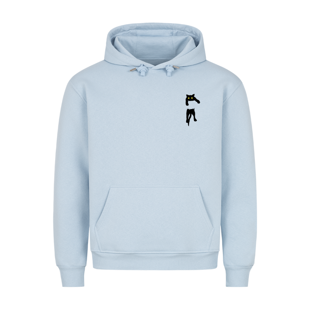Hängende Katze Hoodie