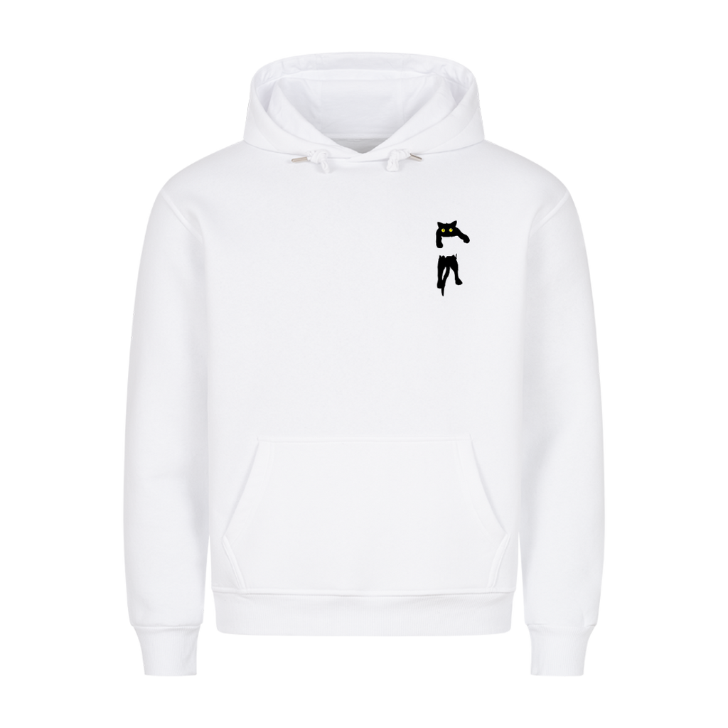 Hängende Katze Hoodie