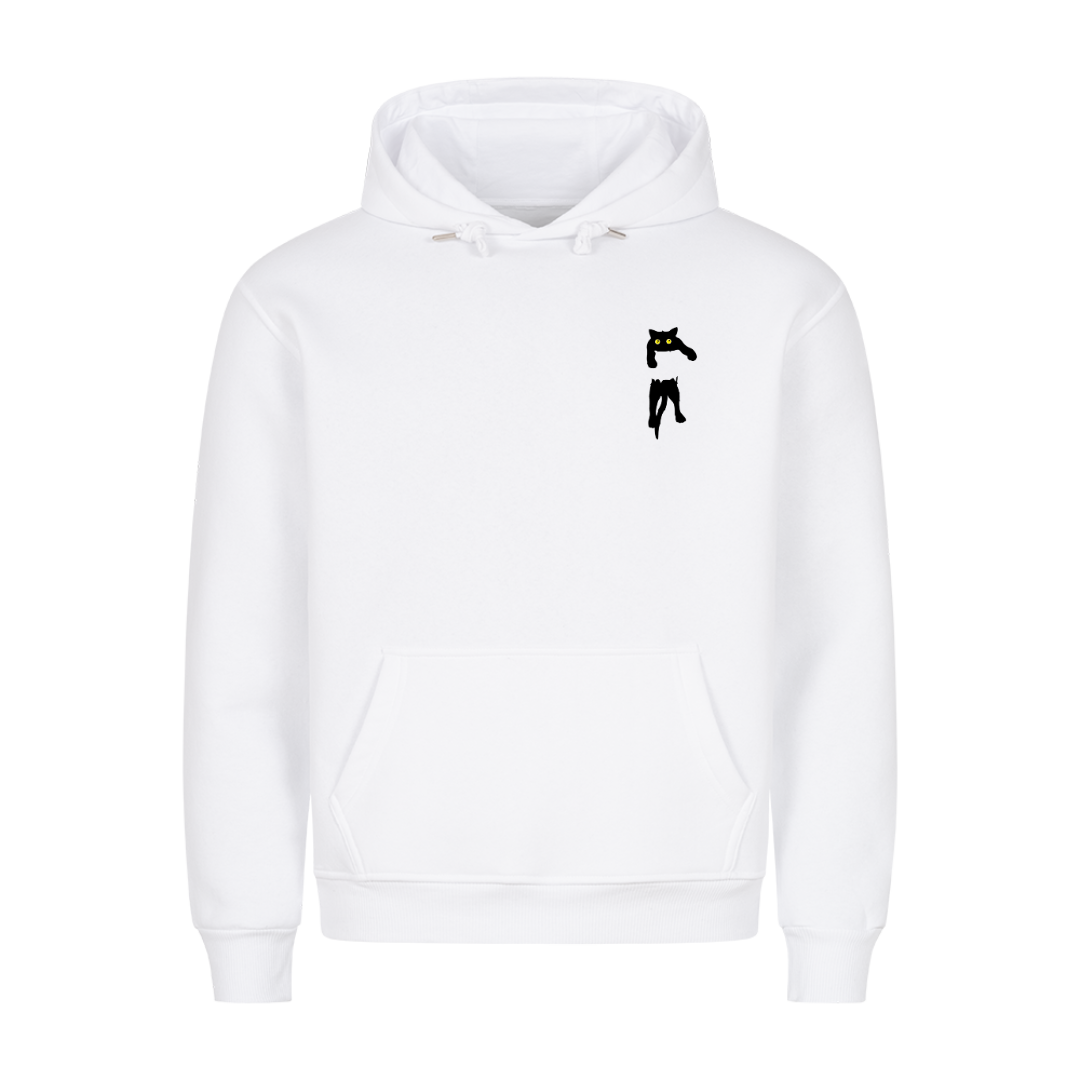 Hängende Katze Hoodie