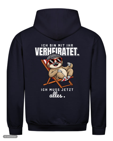 Ich muss jetzt alles Hoodie: In Rente, muss jetzt alles Partnerlook Hoodies