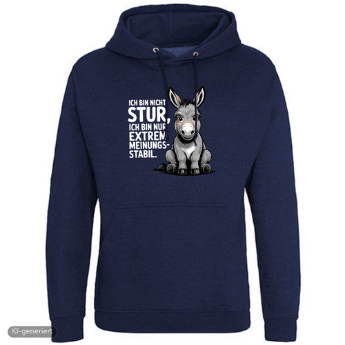 Sturer Esel Hoodie Sonderfarben