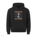 Sturer Esel Weihnachtshoodie Das ist Tradition - Ugly Christmas Hoodie in Schwarz