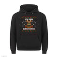 Weihnachtspyramide Weihnachtshoodie Ich dreh gleich durch - Ugly Christmas Hoodie in Schwarz