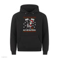 Esel Weihnachtshoodie Hol's dir doch selbst - Ugly Christmas Hoodie in Schwarz