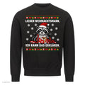Waschbär Weihnachtspullover Ich kann das erklären - Ugly Christmas Sweater in Schwarz