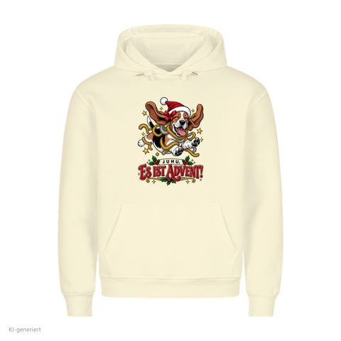 Juhu es ist Advent Hoodie: Juhu es ist Advent Partner Weihnachtshoodies