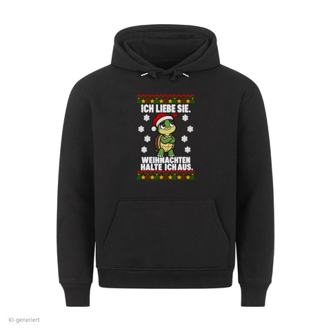 Ich liebe sie Weihnachten halte ich aus Hoodie: Ich liebe Weihnachten Partner Weihnachtshoodies