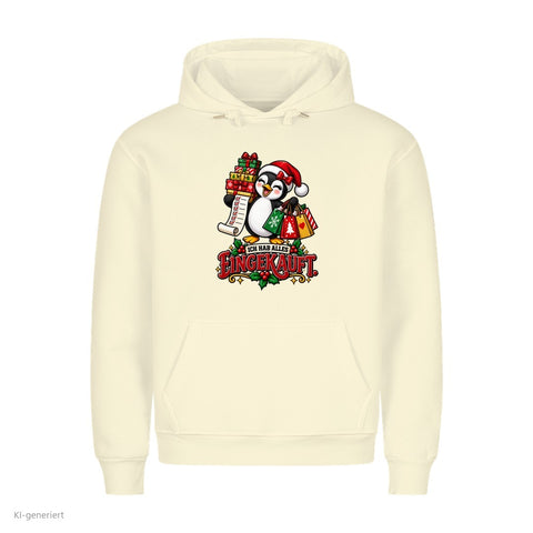 Ich hab alles eingekauft Hoodie: Ich hab alles eingekauft Comic Partner Weihnachtshoodies