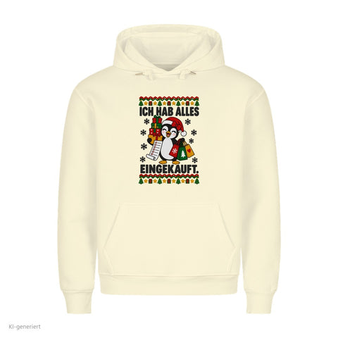Ich hab alles eingekauft Hoodie: Ich hab alles eingekauft Partner Weihnachtshoodies
