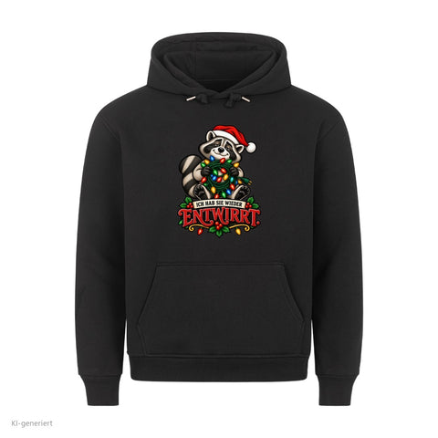 Ich hab sie wieder entwirrt Hoodie: Ich hab die Lichterkette verknotet Partner Weihnachtshoodies