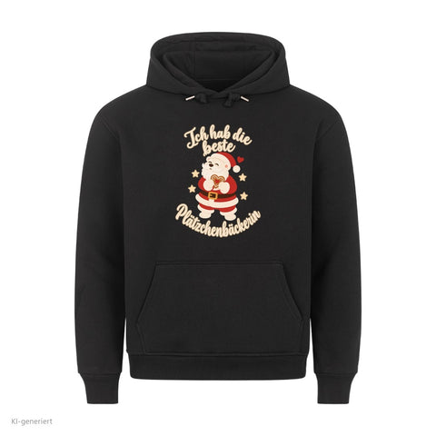 Ich hab die beste Plätzchenbäckerin Hoodie: Ich hab den besten Weihnachtsmann Partner Weihnachtshoodies
