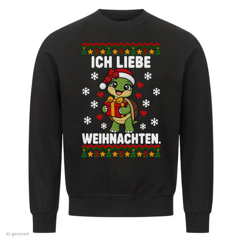 Ich liebe Weihnachten Pullover: Ich liebe Weihnachten Partner Weihnachtspullover