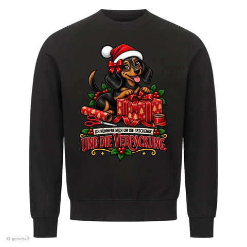 Ich kümmere mich um die Geschenke und die Verpackung Pullover: Ich kümmere mich um die Geschenke Partner Weihnachtspullover