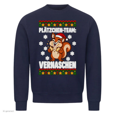 Plätzchen-Team Vernaschen Pullover: Plätzchen-Team Partner Weihnachtspullover
