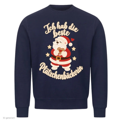 Ich hab die beste Plätzchenbäckerin Pullover: Ich hab den besten Weihnachtsmann Partner Weihnachtspullover