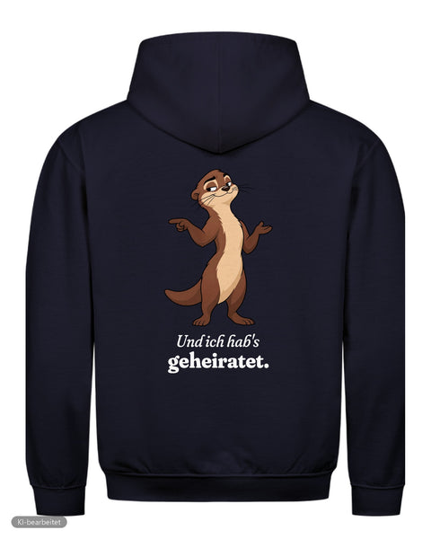Und ich hab's geheiratet Hoodie: Welt voller Wunder Partnerlook Hoodies